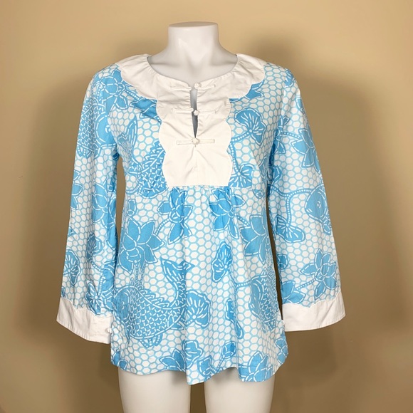 2xHP🩵 Lilly Pulitzer Top - Picture 3 of 6